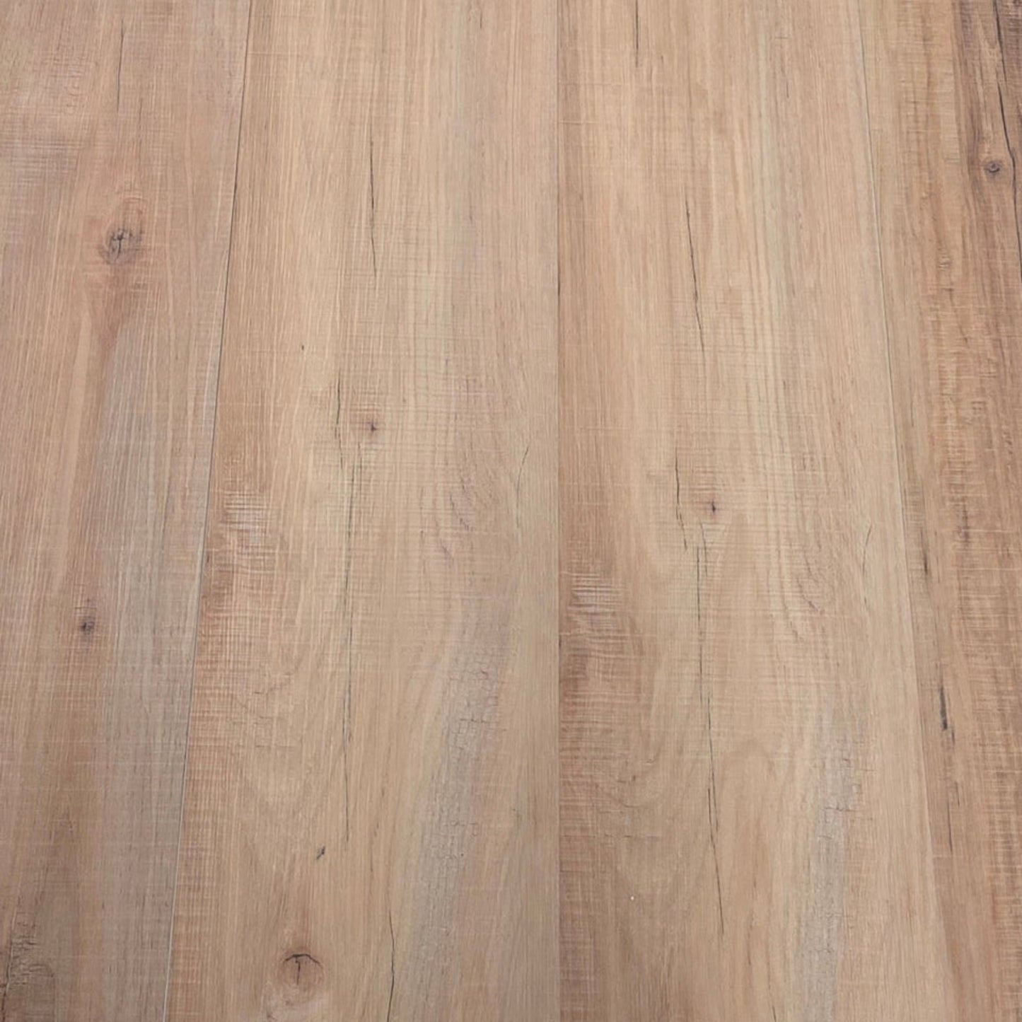 Close-up of Australian Blackbutt Hybrid Flooring. 