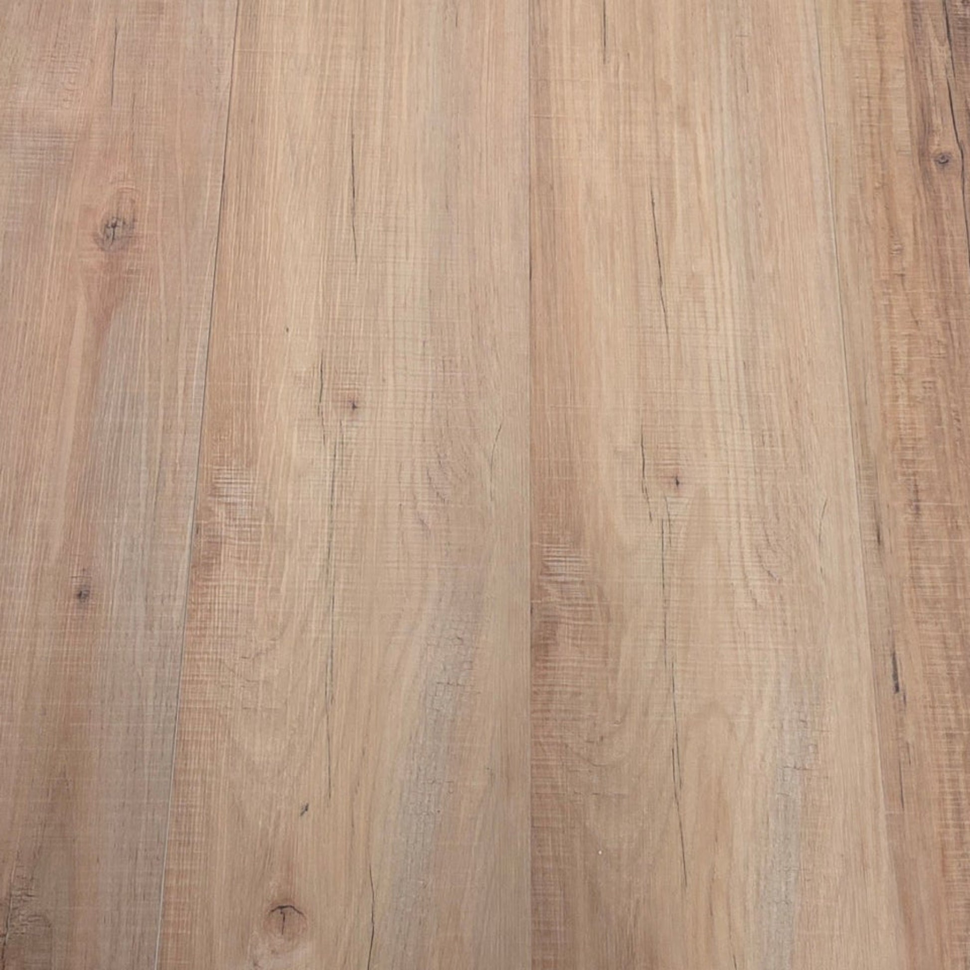 Close-up of Australian Blackbutt Hybrid Flooring. 