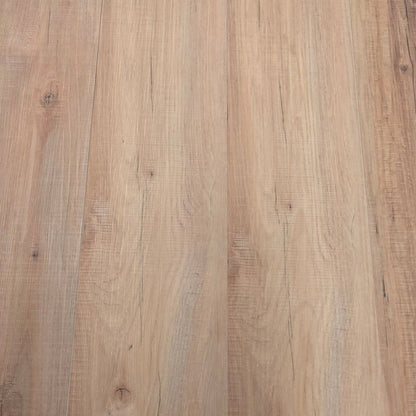 Close-up of Australian Blackbutt Hybrid Flooring. 
