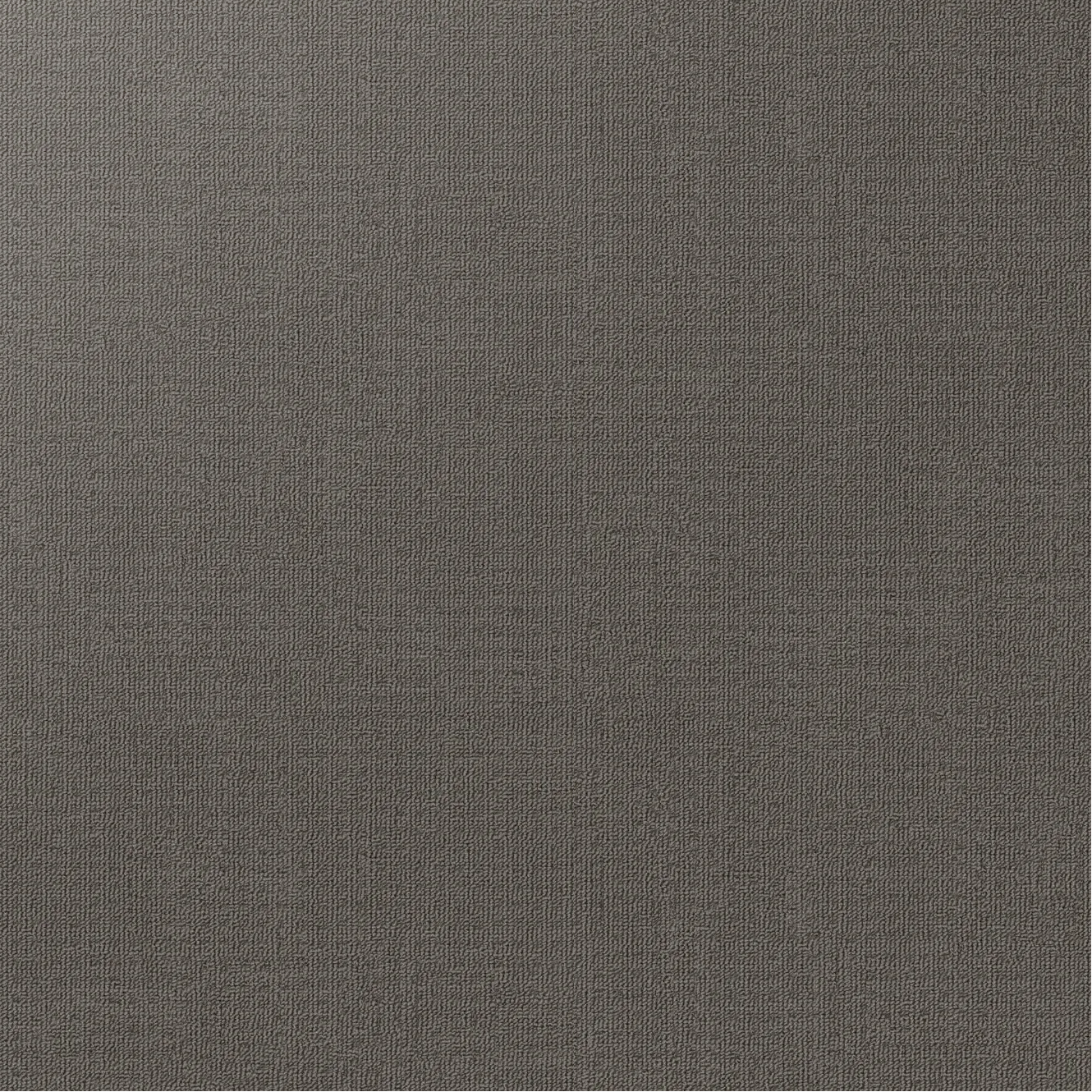 Swatch of Redbook Carpets Genesis textured loop-pile polypropylene carpet in Agate, showing a mid-tone neutral brown grey with subtle pattern and low looped texture.