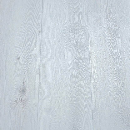 Aspen hybrid flooring closeup showing wood grain texture.