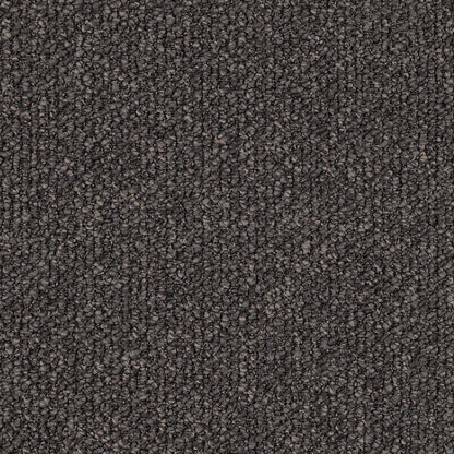 Close-up of dark gray textured carpet