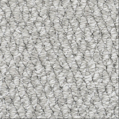 Textured gray carpet.