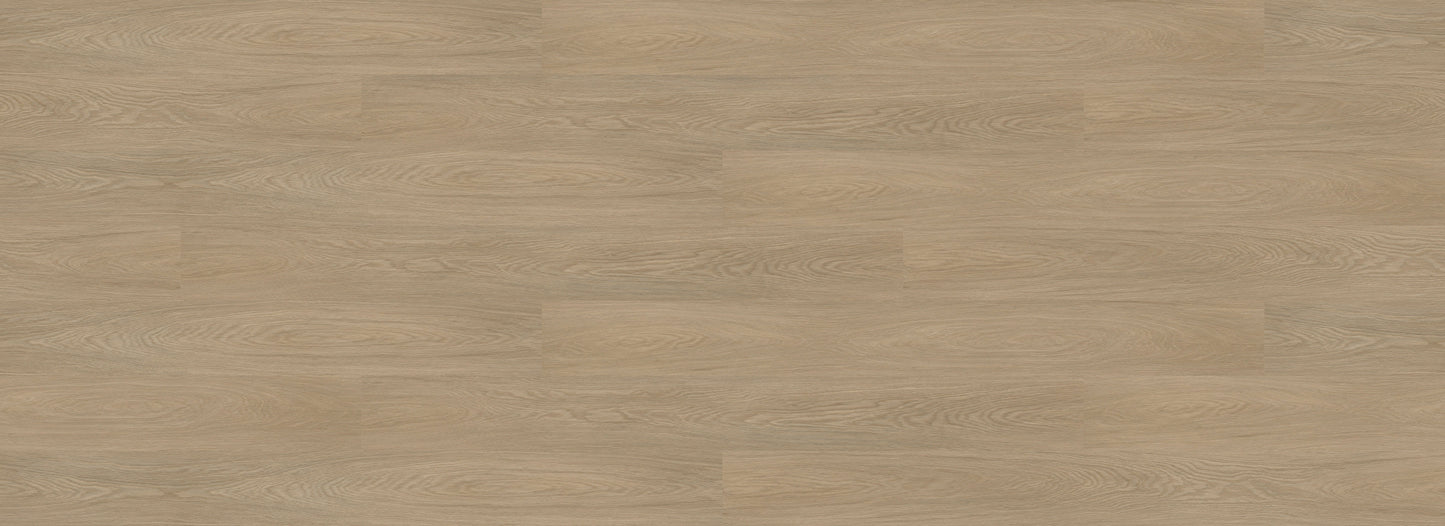 NFD Cascade Gordon vinyl plank flooring, warm brown wood grain texture