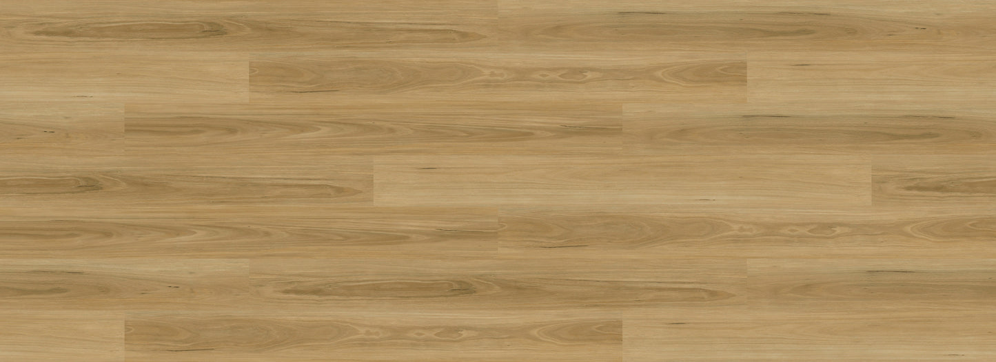 A close-up image of a Cascade NFD vinyl plank Murray with a wood grain pattern.