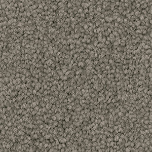 Close-up of a textured gray carpet colour name Dolphin from Inspirational Carpet range, Godfrey Hirst.