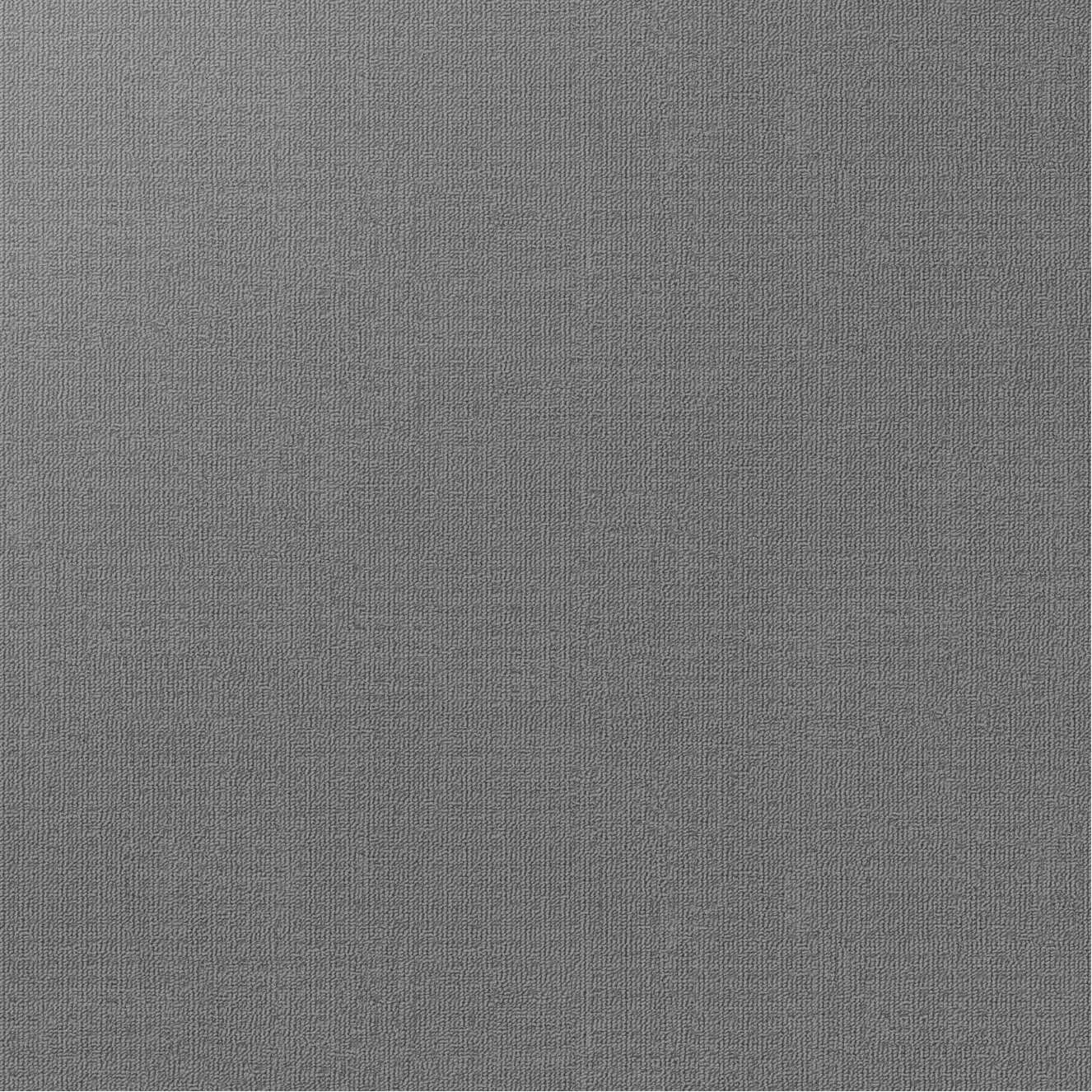 Swatch of Redbook Carpets Genesis loop-pile polypropylene carpet in Fossil, showing a textured light grey colour with a low looped square pattern.