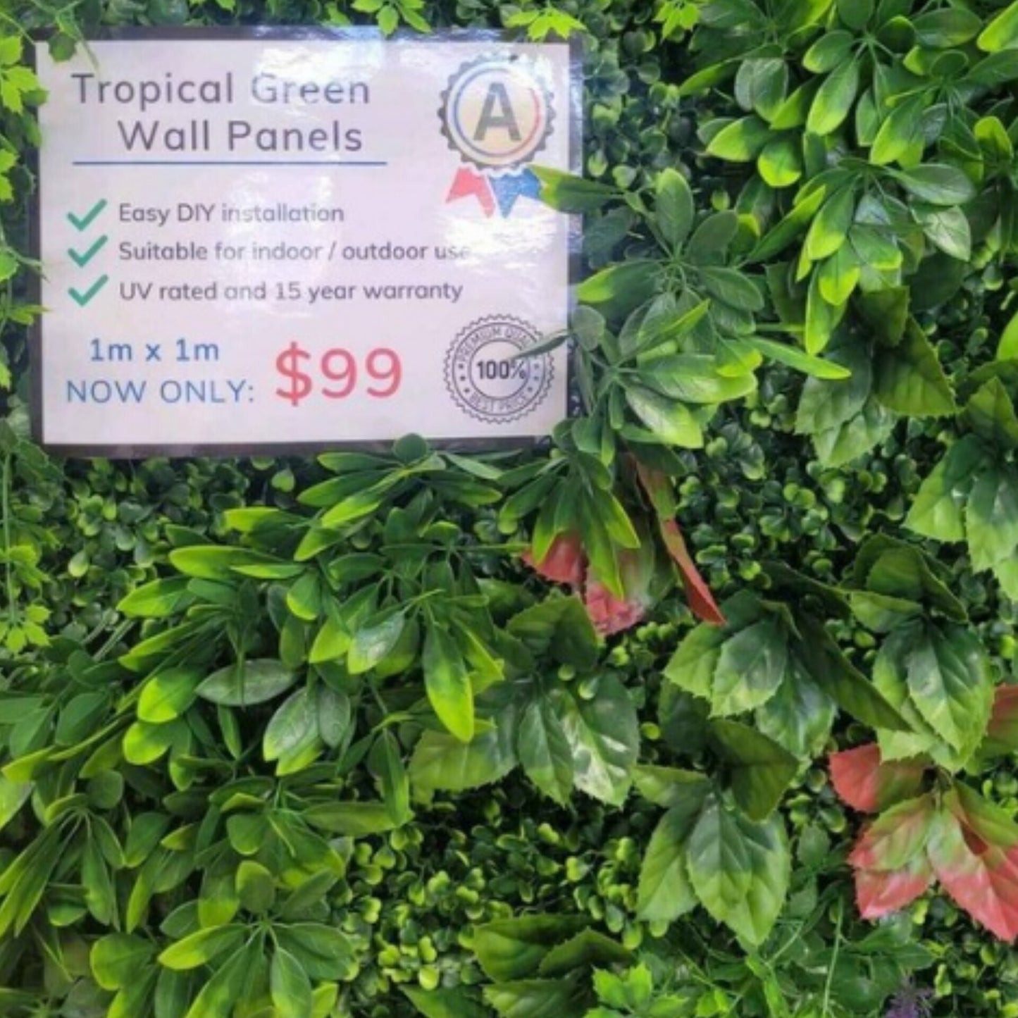 Green Wall Panels $99