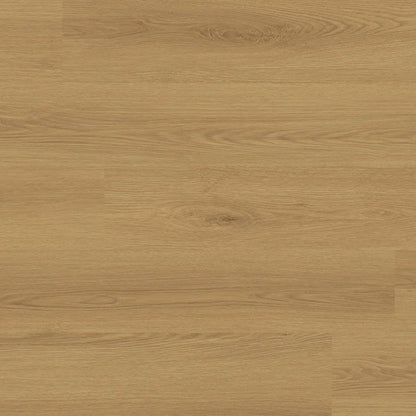 Light oak laminate flooring planks with a natural grain texture in warm tan and beige tones.