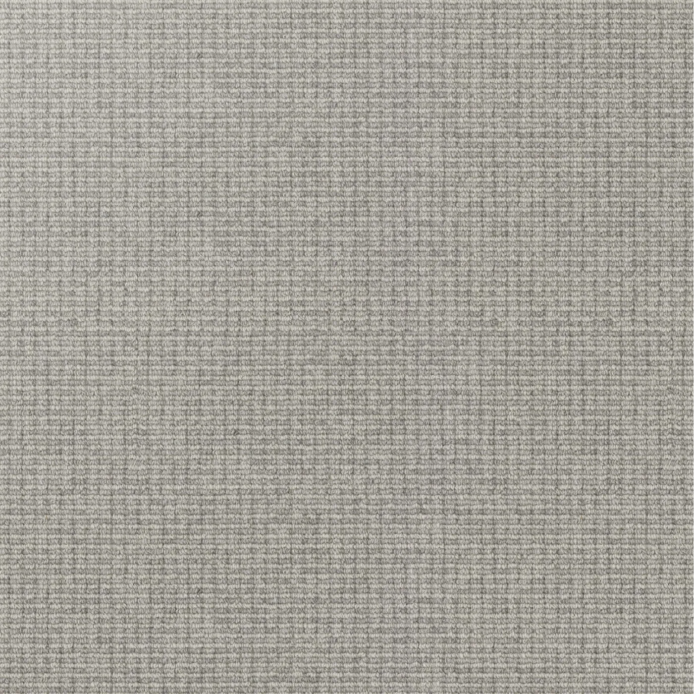 Close-up of Bainbridge carpet in the colour Orchard Bay showing light grey tones and stripe pattern.