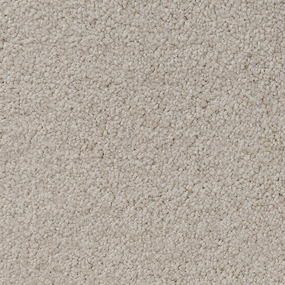 Solution Dyed Nylon, Cut Pile Twist light beige / off white carpet swatch in Antique from Pacific range. 