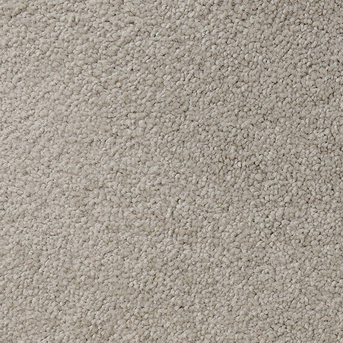 Solution Dyed Nylon, Cut Pile Twist light grey /silver carpet swatch in Nodica from Pacific range. 