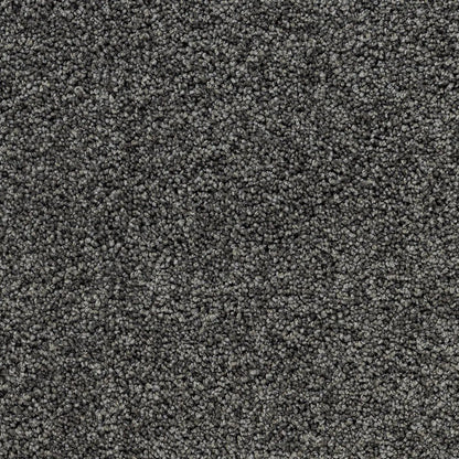 Close-up of a grey flecked carpet.