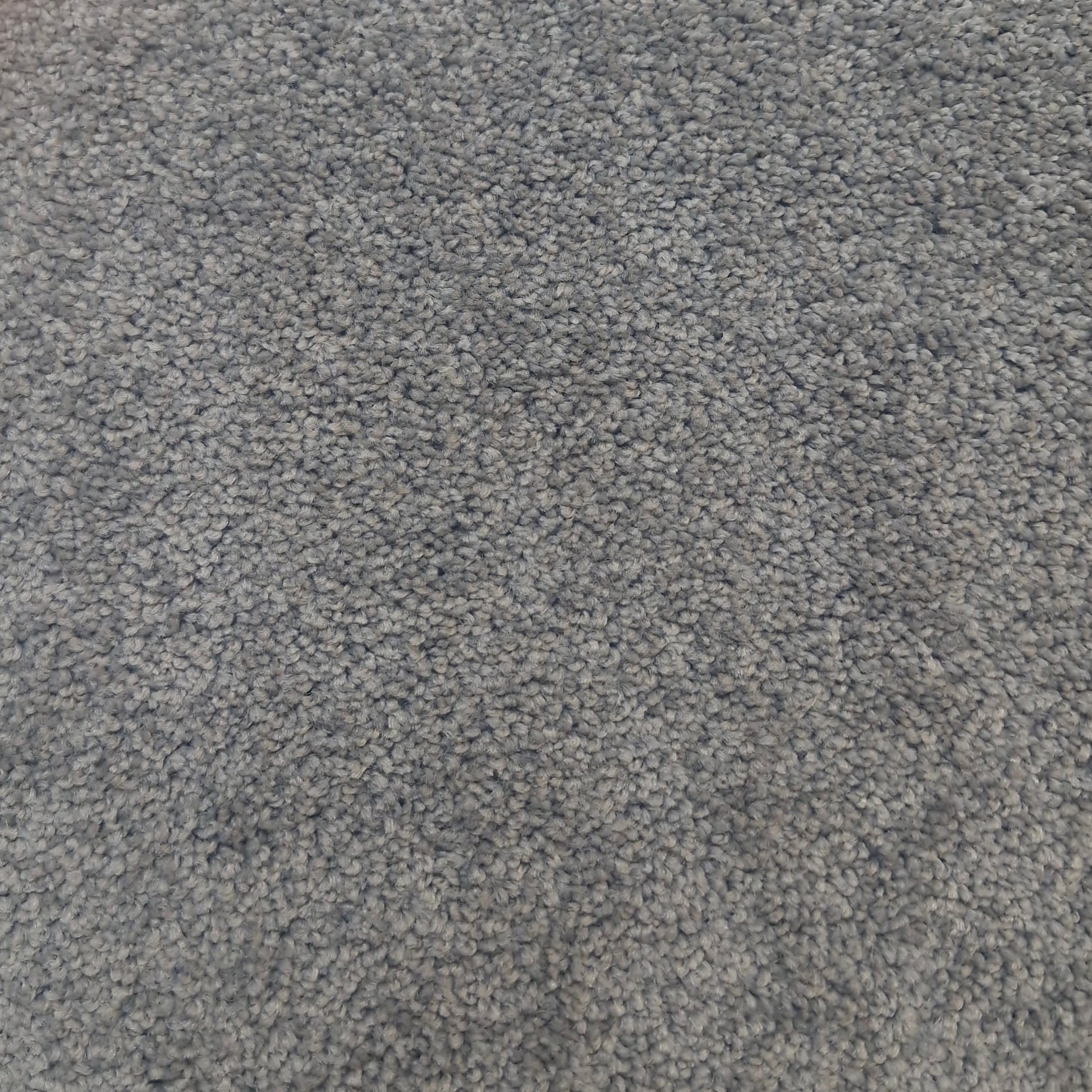Gray brown textured cut pile twist carpet 