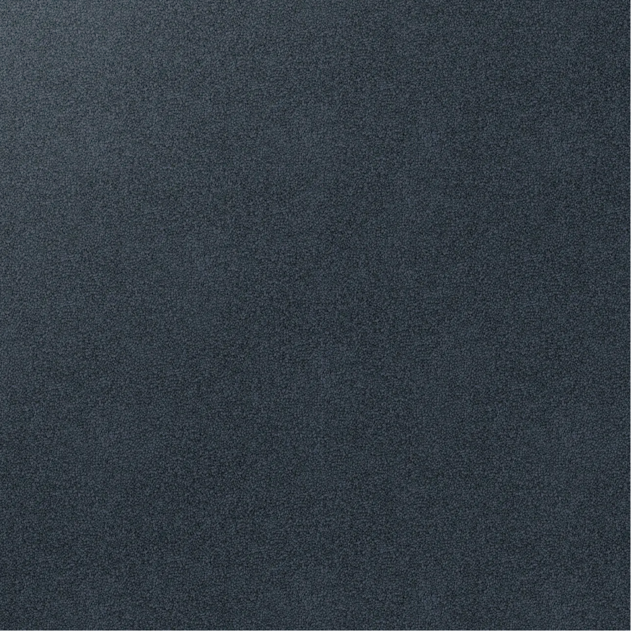 Detailed surface of Soft Sunrise carpet pile in dark blue grey