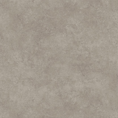 A close-up of a textured surface in warm taupe-gray, resembling concrete, stone, or a plaster finish.