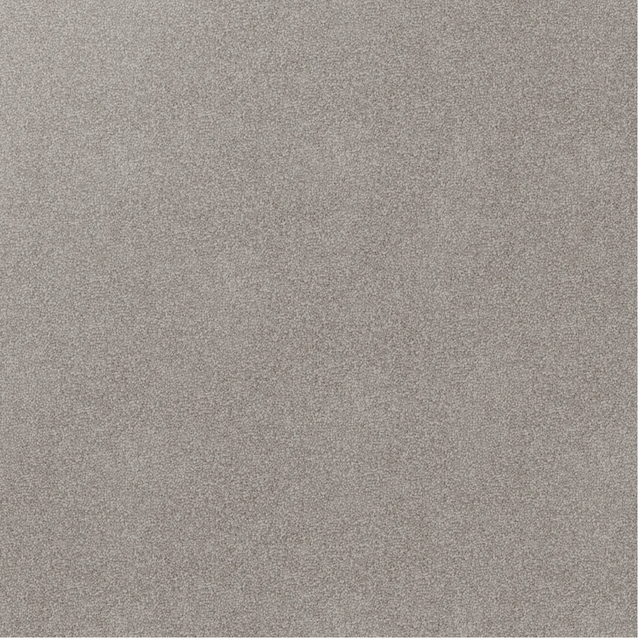 Close-up texture of Soft Sunrise triexta carpet fibres in brown grey colour