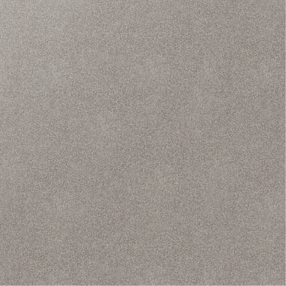 Close-up texture of Soft Sunrise triexta carpet fibres in brown grey colour